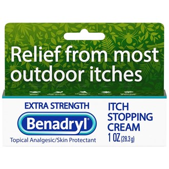 Benadryl Itch Stopping Cream Extra Strength