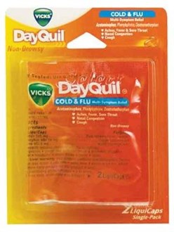 Vicks Dayquil Cold and Flu LiquiCaps