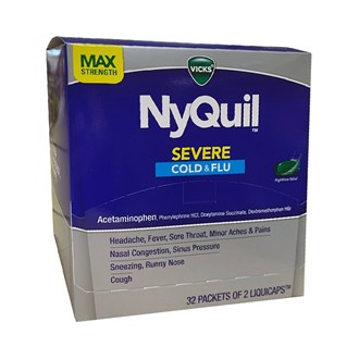 Vicks NyQuil Severe Cold & Flu Liquid Caps