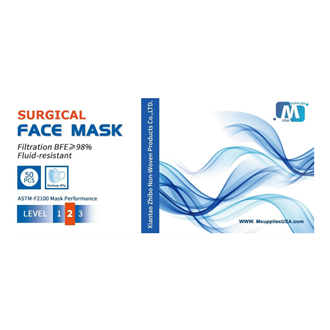 MSupplies ASTM Level 2 Surgical Face Mask