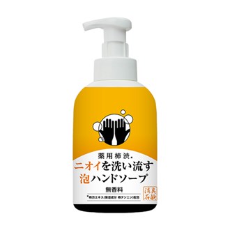 药用柿子汁除菌消臭泡沫洗手液 Persimmon Antibacterial Hand Soap