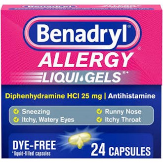 Benadryl Allergy LiquiGel