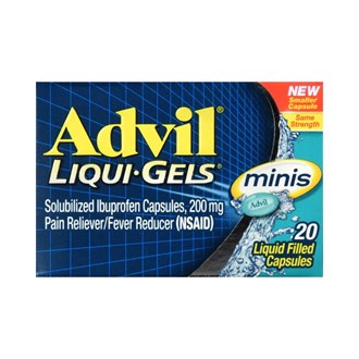 Advil LiquiGels Minis 200mg